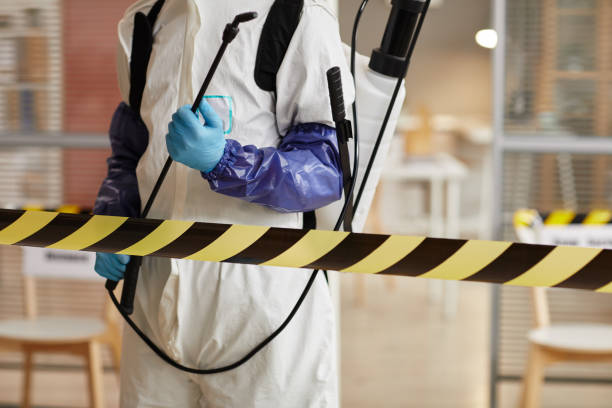 Professional Hoarding Cleanup technician working in Inyokern, CA
